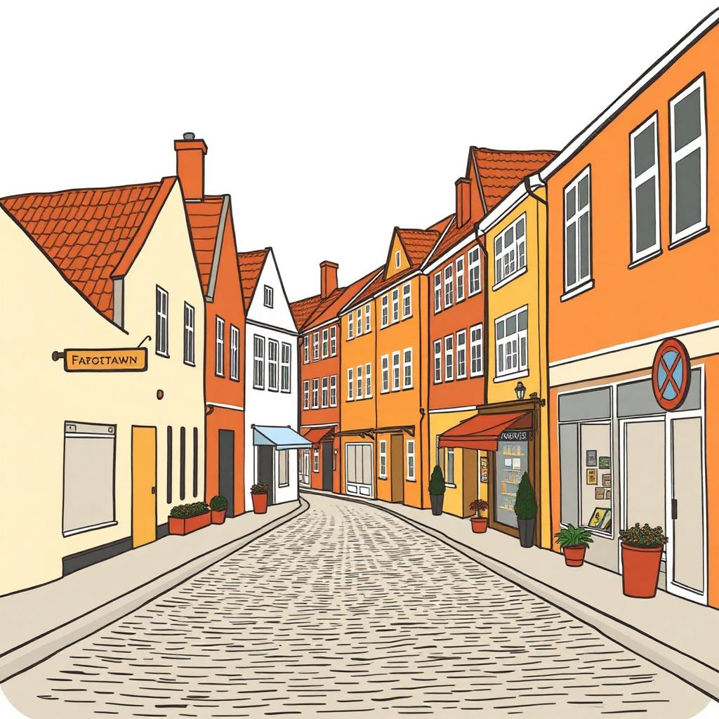 Middelfart Havn & bymidte